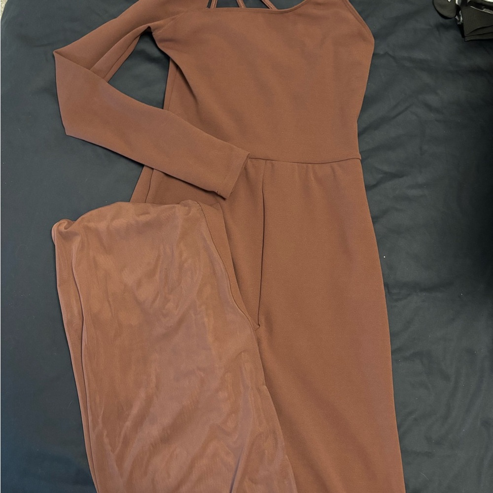 Weissman Chocolate Brown Dance Costume